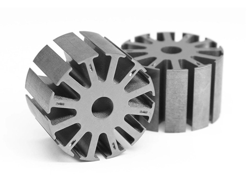 Brushless DC motor (BLDC) core lamination