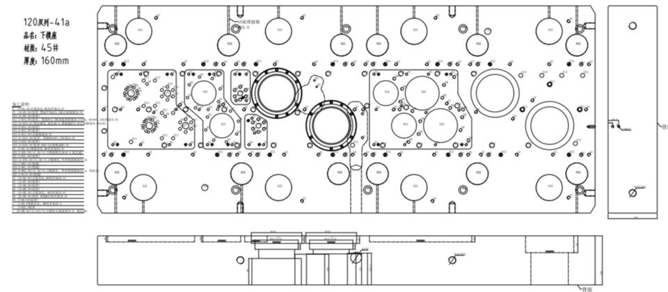Our motor core mold design drawings