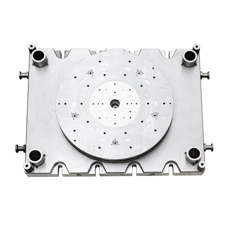 Engineered for 100% concentricity in a single press stroke. The most cost-effective tooling choice for large-diameter industrial stators.
