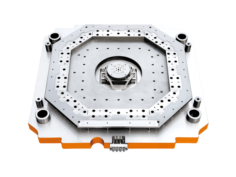 Motor core stamping die